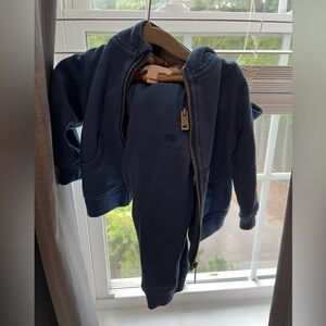 Burberry baby hoodie and pants